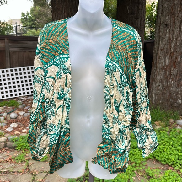 Sun Child Short Silk Jacket - Picture 1 of 5